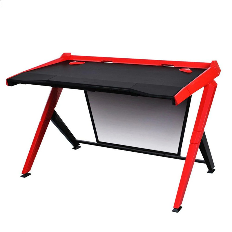 DXRacer Gaming Desk - Black/Red - طاولة